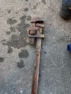 Vintage Dunlap pipe Wrench