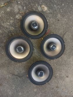 Polk audio speakers  6 1/2