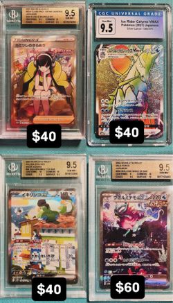 Pokémon graded cards