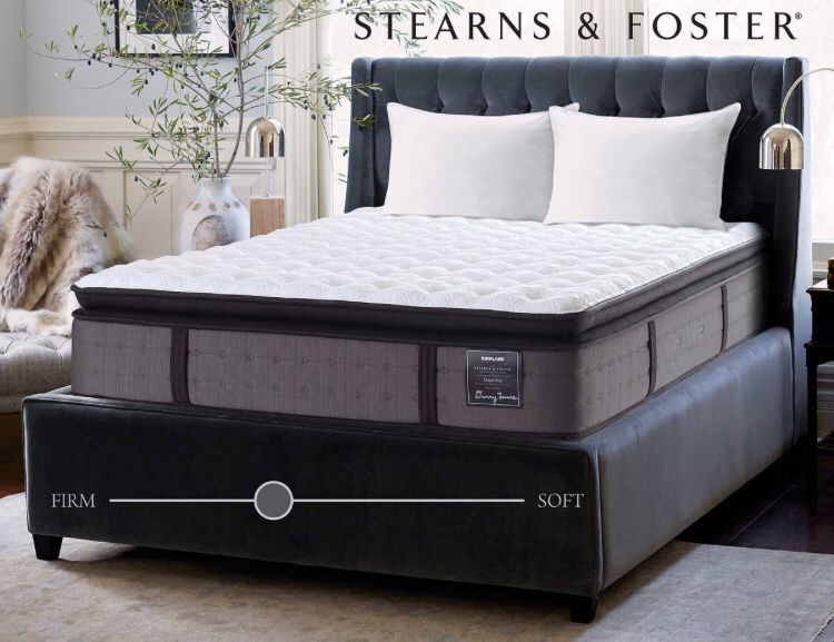 Stearns and foster king Pillowtop mattress !!! Sealed!!!