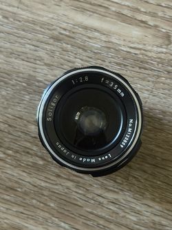 Soligor 35mm f/2.8 Camera Lens
