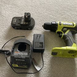 Ryobi Battery Powered Drill