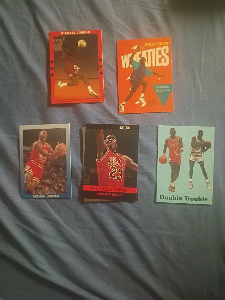 Mj And Other Greats Of All-time Sports Cards