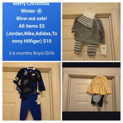 3-6 Months Boys/Girls