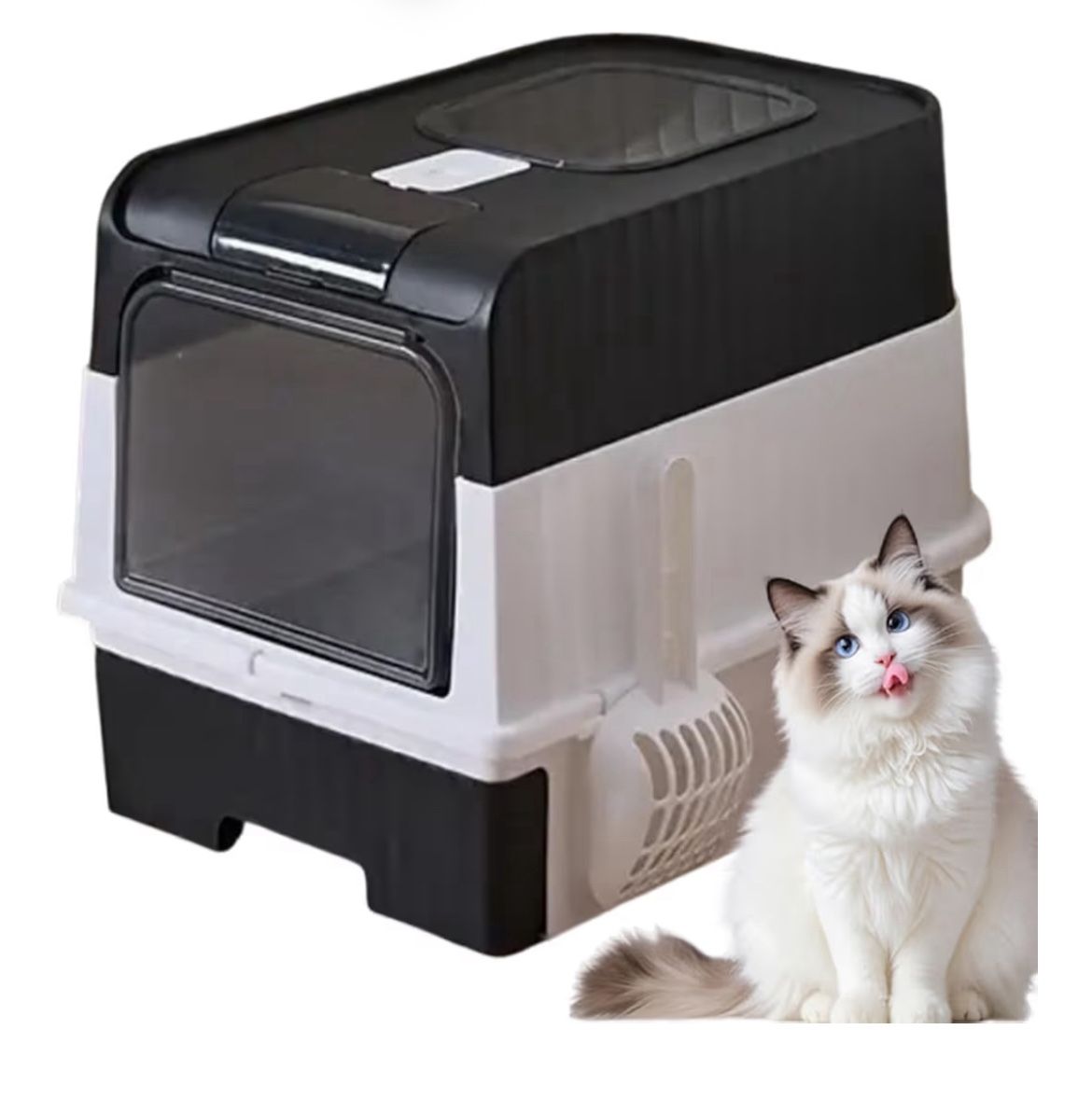 Cat Litter Box Enclosed