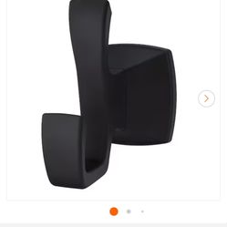 Pfister Venturi Robe Hook in Matte Black