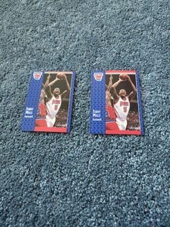 Nets Fleer '91-'92 Terry Mills