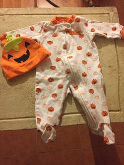 Pumpkin onesie