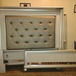 Bedframe And Matching Dresser 