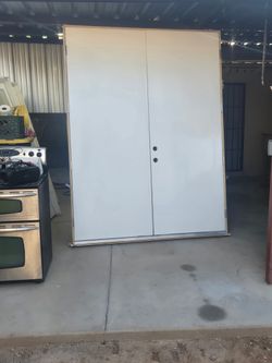 Exterior double door