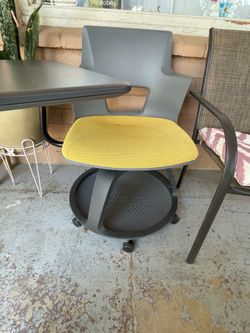 Chair and desk