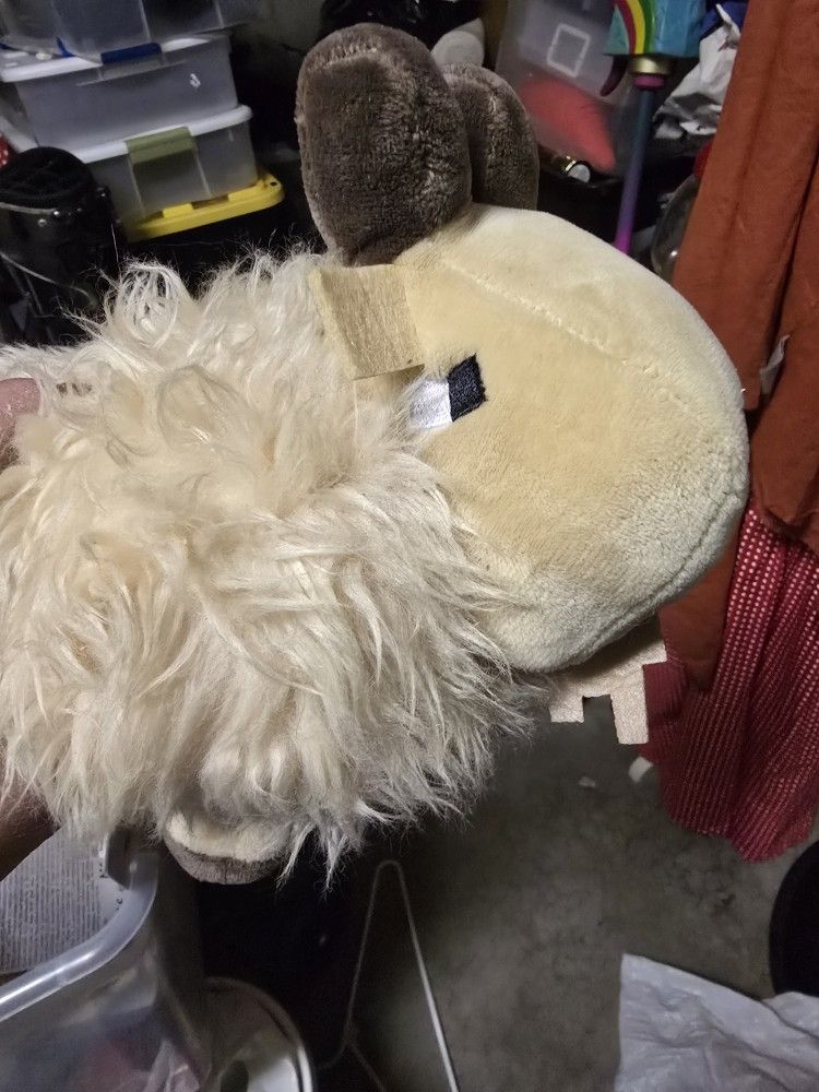 A Minecraft Movie Goat 8" Plush New