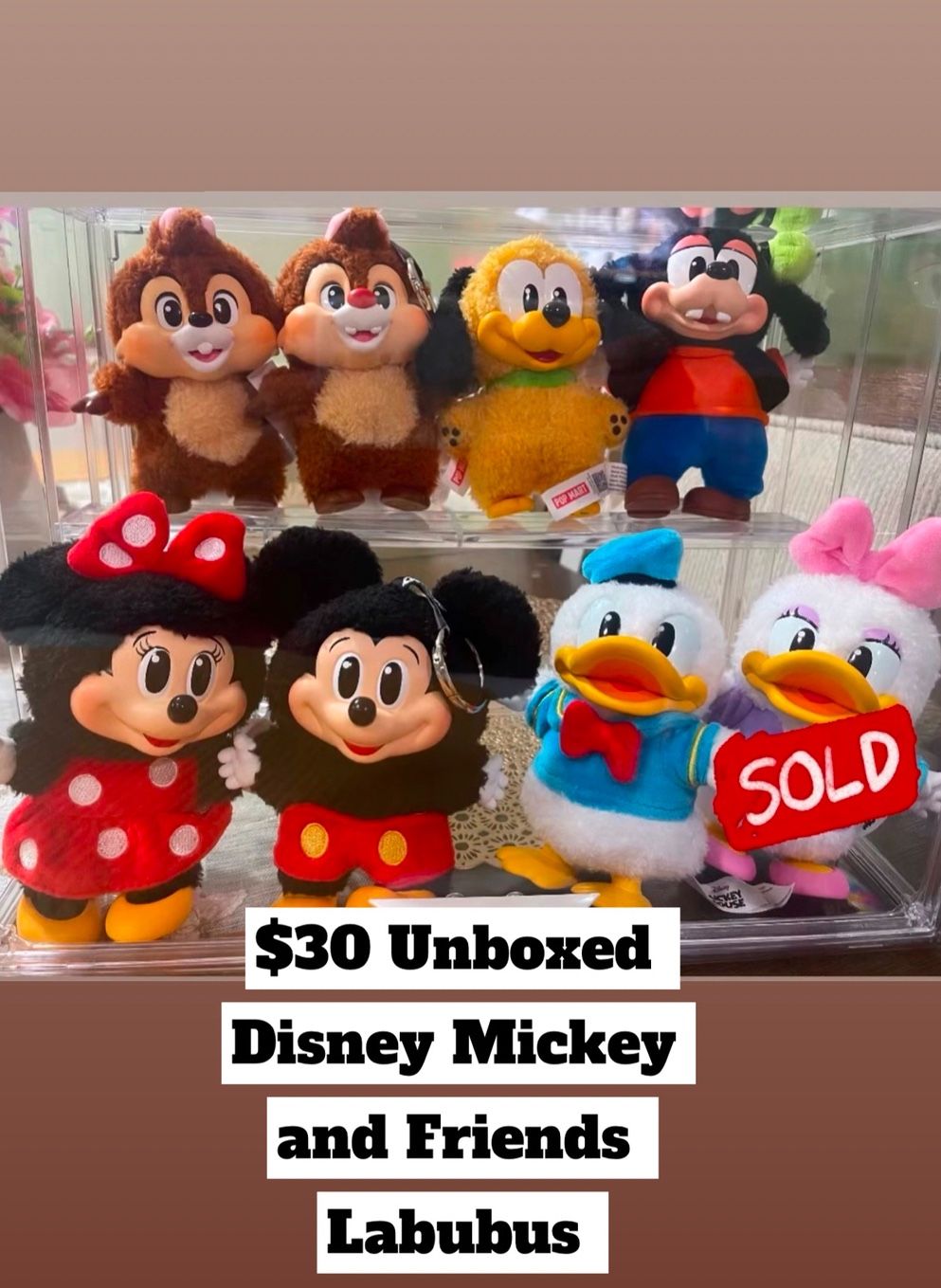 Mickey and Family Labubus