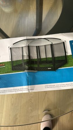 TAILGATERZ Magnetic Screen House, Game day Graphite, 11 x 9 x 7.5 feet, (contact info removed)