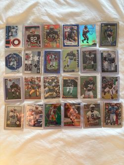 NFL Numbered / Auto Card lot