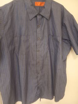 2 Like New Size 4x Men's Work Shirts