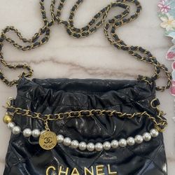 Leather designer purse 