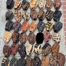 Baseballs Gloves $50 Each Firm Have More Baseball And Softball Equipment Available 