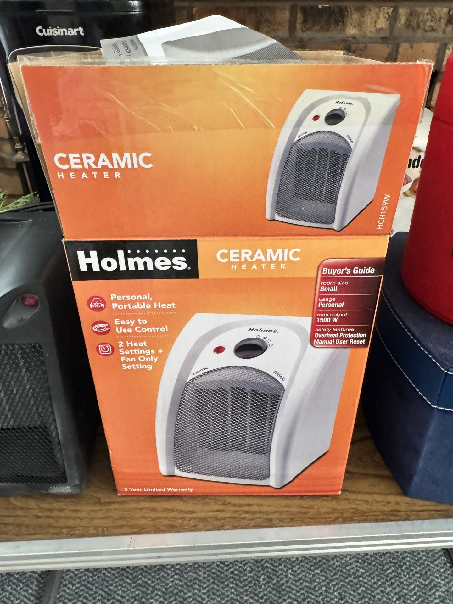 Holmes Ceramic Heater New In Box