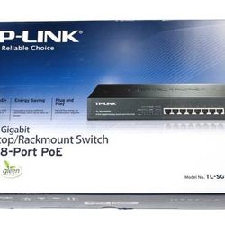 TP-Link 8-Port Gigabit Desktop/Rackmount Switch