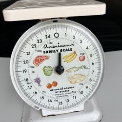 Vintage Modern Food Kitchen Scale