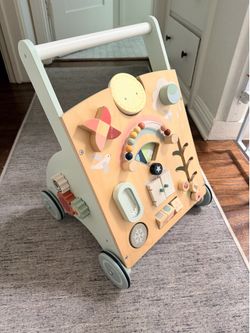 Tender Leaf Toys Sunshine Baby Activity Walker, Wooden