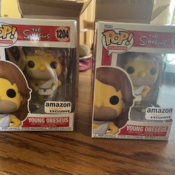 Simpsons Funko Pops- New in Box (Set of 2)