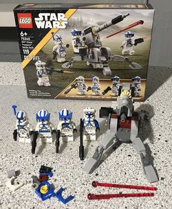 Lego Star Wars Lot - 501st Battle Pack and Clones Vs Droids
