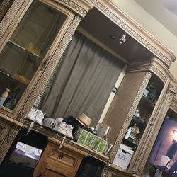 Wooden Entertainment Center