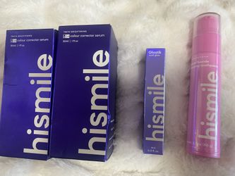 His Smile Color Corrector Serum , Gloss , And Toothpaste 