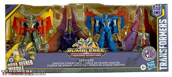 Transformers Sinister Strikeforce Seekers 4-Pack Starscream Thundercracker Skywarp Thrust, NEW, $20 each