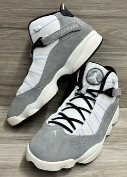JORDAN 6 RINGS CEMENT GREY FJ4650-077 SIZE 12 (PO1024522)