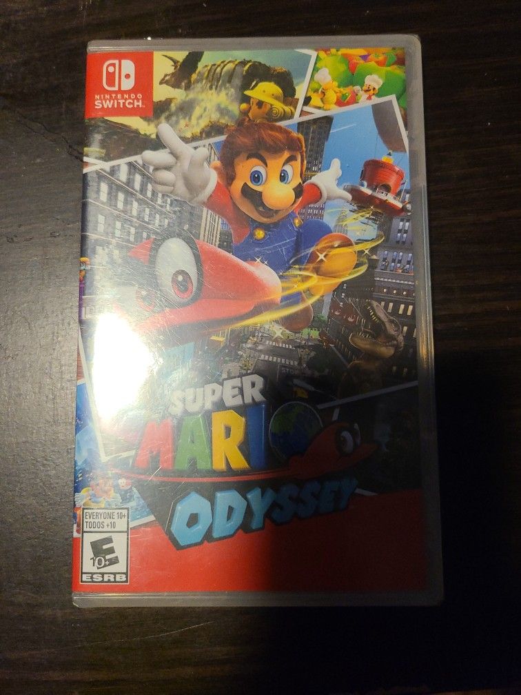 Nintendo Switch Super Mario Odyssey NEW