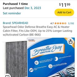 Cabin Air Filter