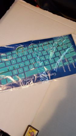 Blue Macbook air or pro keyboard cover