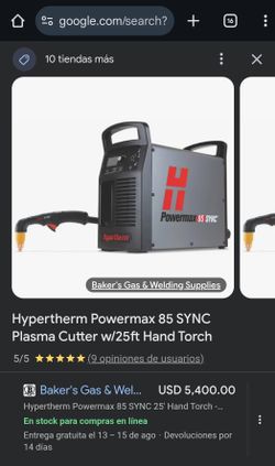 Hypertherm Powermax 85 SYNC
