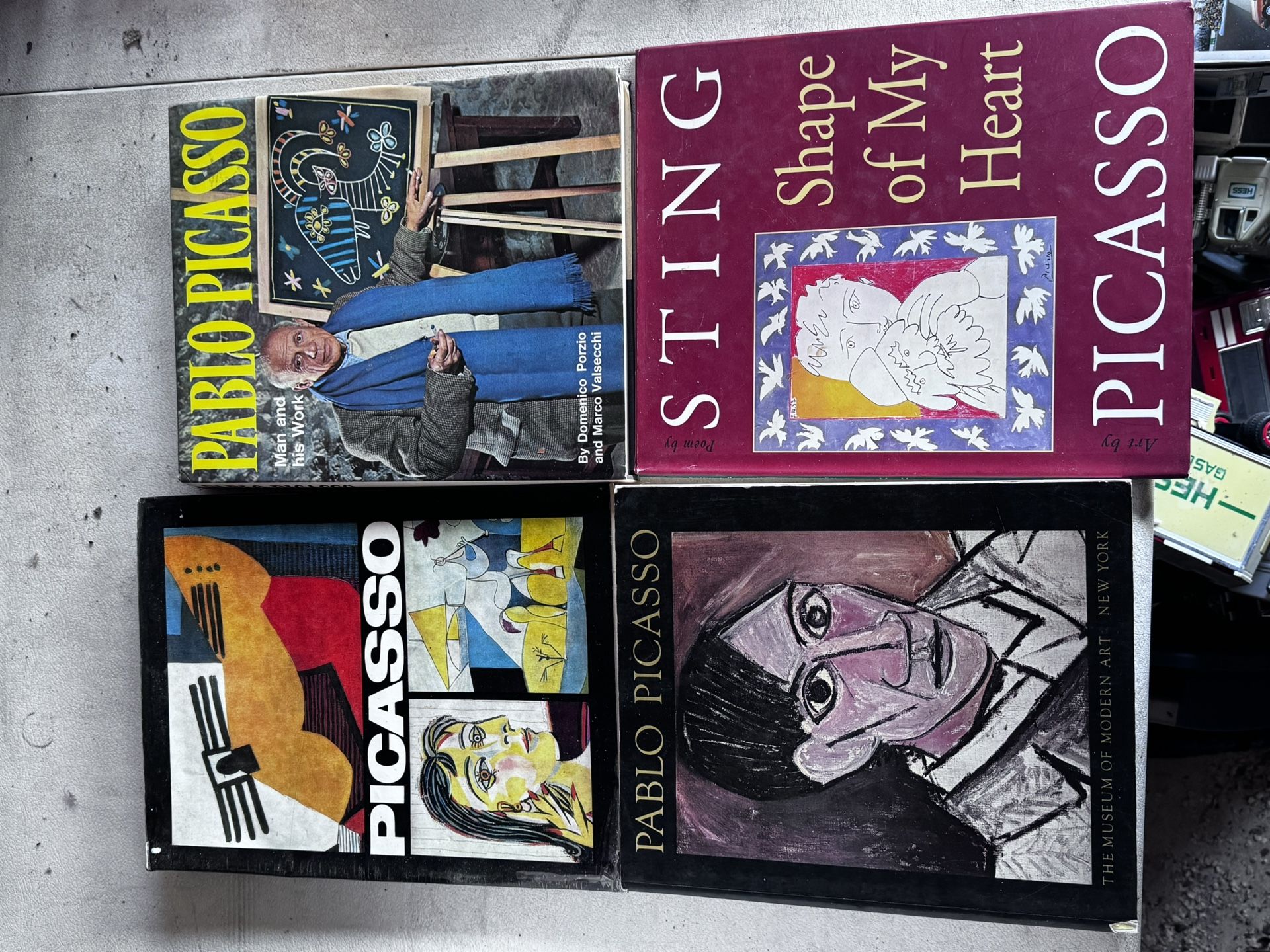 4 Pablo Picasso Books