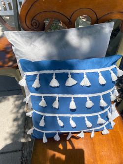2 throw pillow set
