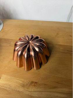 Vintage Copper Jello Mold