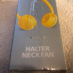 Halter neck fan – pink – great for oculus