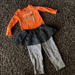 12 Months  Girl Halloween Outfit $8