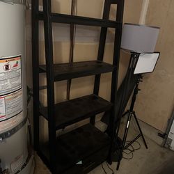 bookcase with drawer