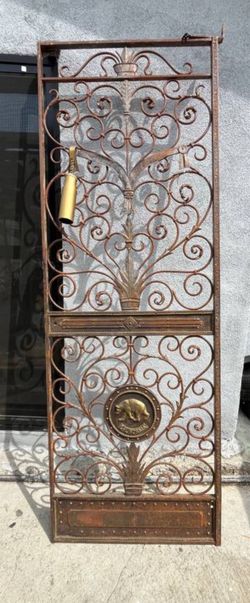 Vintage garden gate