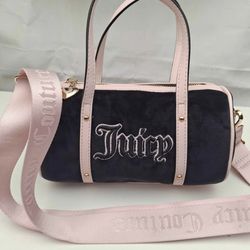 Juice Couture Mini Barrel Crossbody Bag