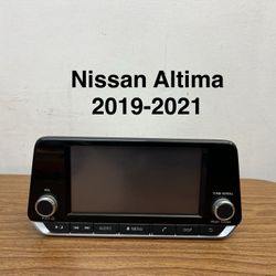 2019-2021 Nissan Altima Radio Screen OEM 