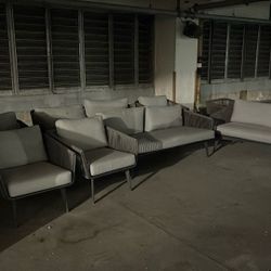 3 Sofas And 5 Single Chairs