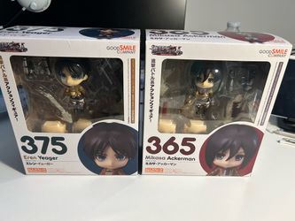 Attack on titan Nendoroids
