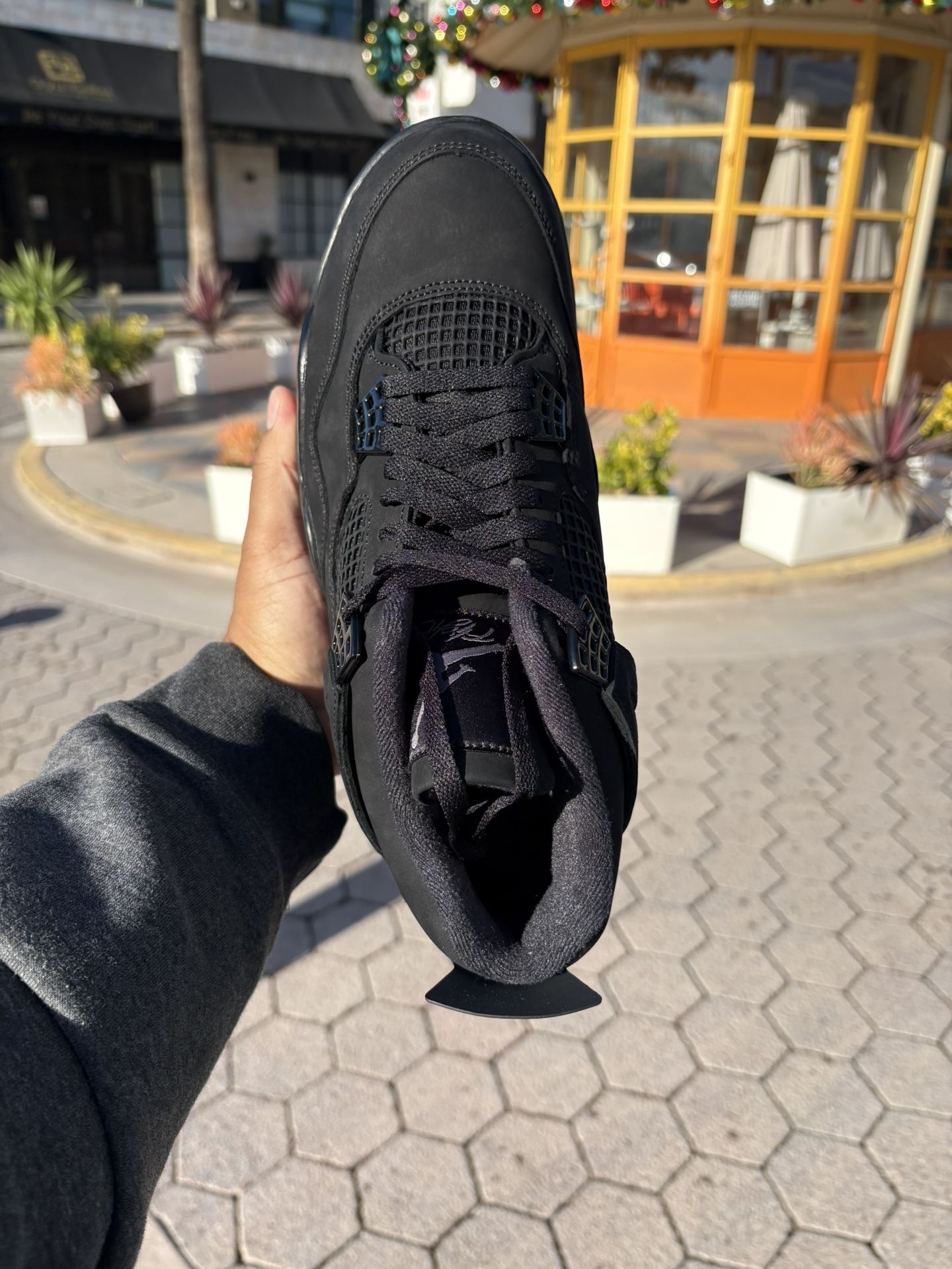 Jordan 4 Black Cat Size 2y, 5.5, 11, 12, And 14