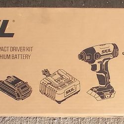 20 VOLT SKIL DRILL + IMPACT COMBO