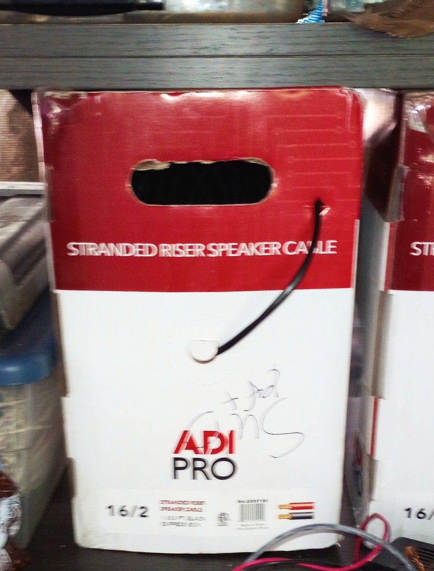 ADI Pro Speaker Cable (16/2) 1000 ft